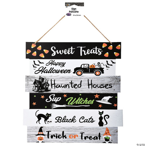 WOOD SIGN SWEET TREAT 13.5"X13.5"