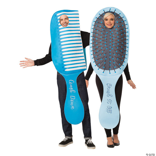 Adult Comb and Brush Couple Costumes