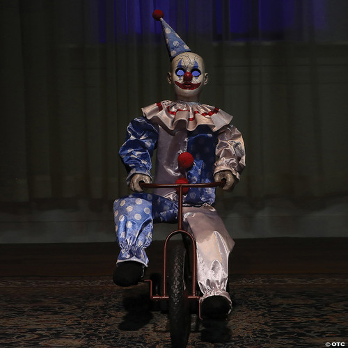 32" Tricycle Clown Doll