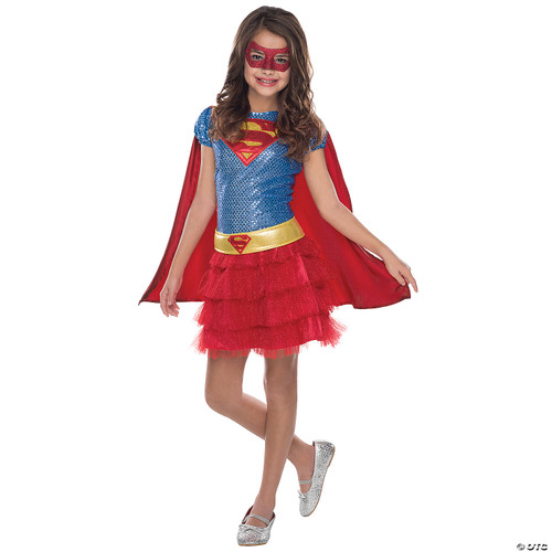 Girl's Supergirl Tutu Dress Costume