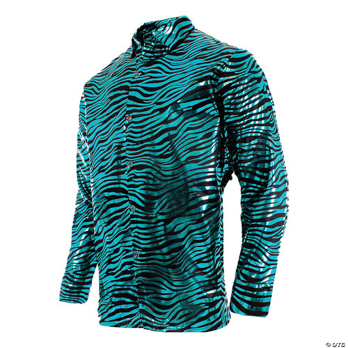 Adult Turquoise Tiger Shirt - XXL