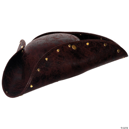 Studded Tricorne Hat - Adult