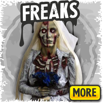 Freaks Props for Halloween and Haunted Houses
