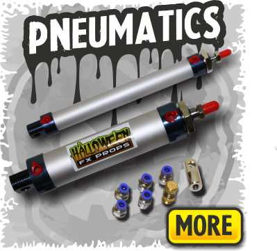 Pneumatic Cylinders & Fittings for DIY Halloween Props