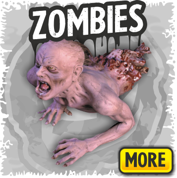 Zombie Halloween Props