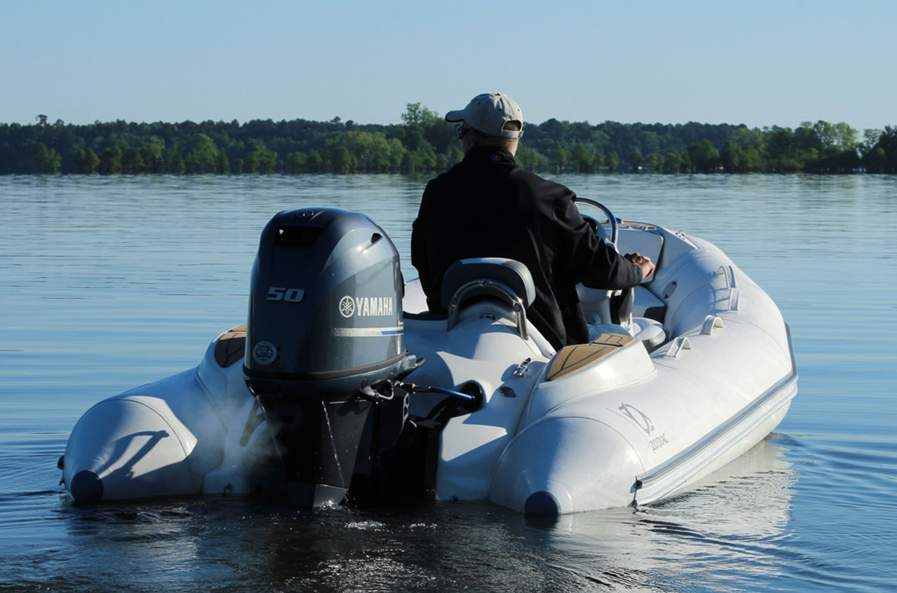 Zodiac Yachtline 400 with Yamaha 50hp Outboard