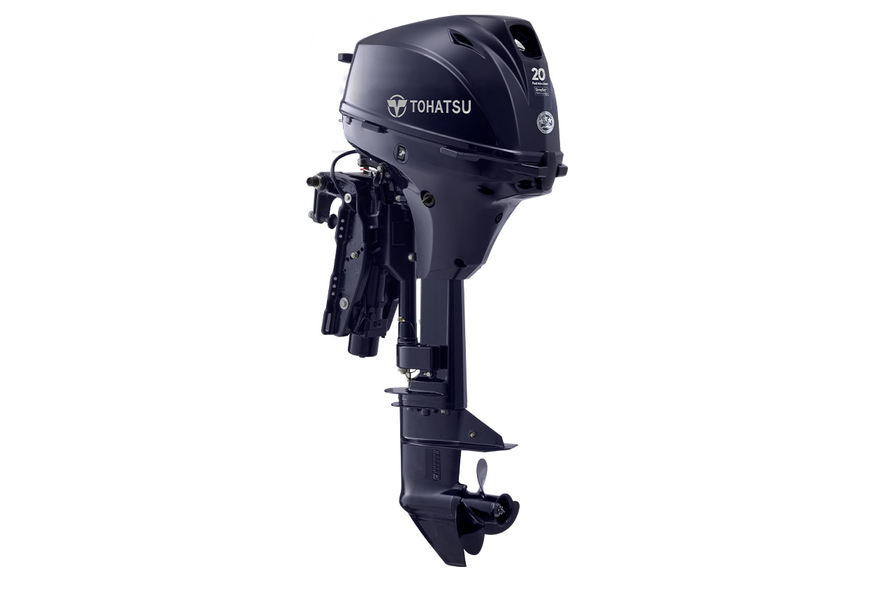 ほぼ未使用】トーハツ MFS20E EFL 20馬力 船外機 セルスターター付 +