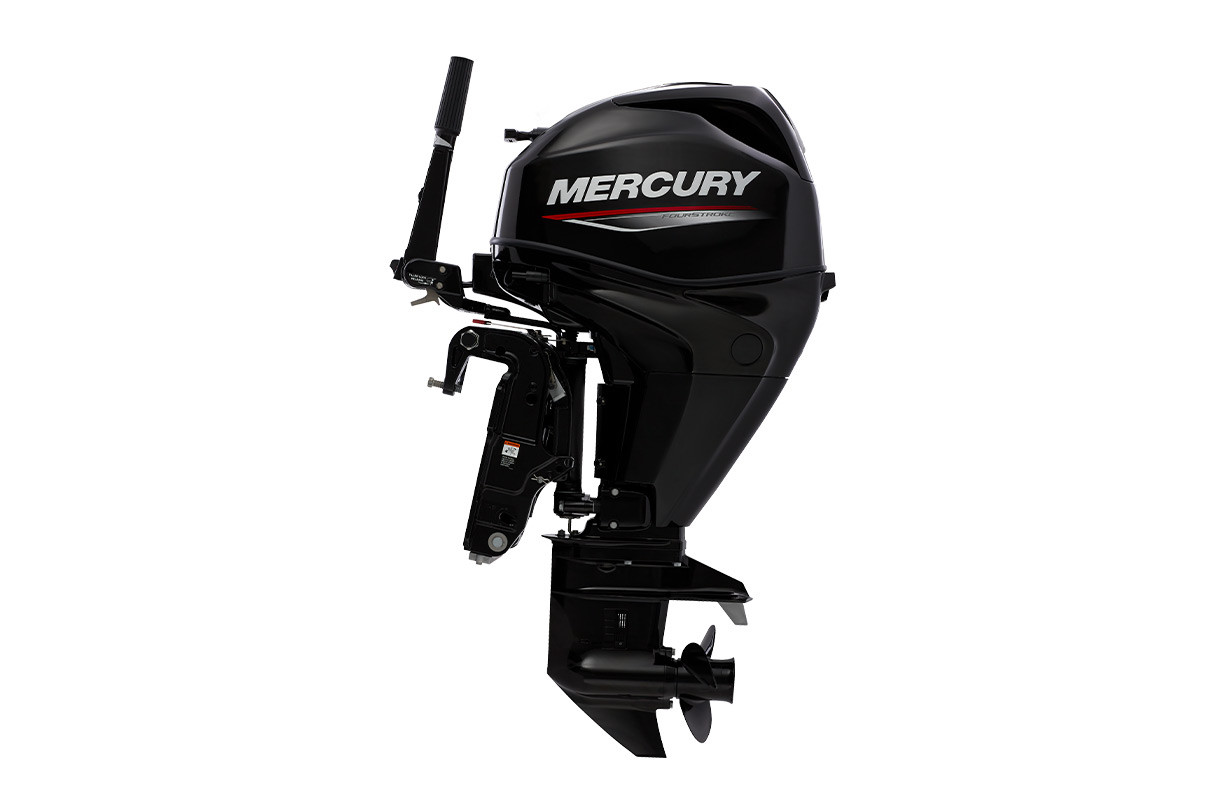 Mercury 25ELH Outboard | Tiller, Electric Start, 20
