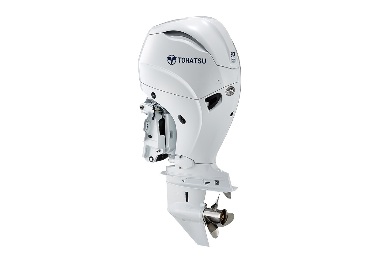 Tohatsu 90 hp Outboard | Tiller or Remote Mechanical, 20