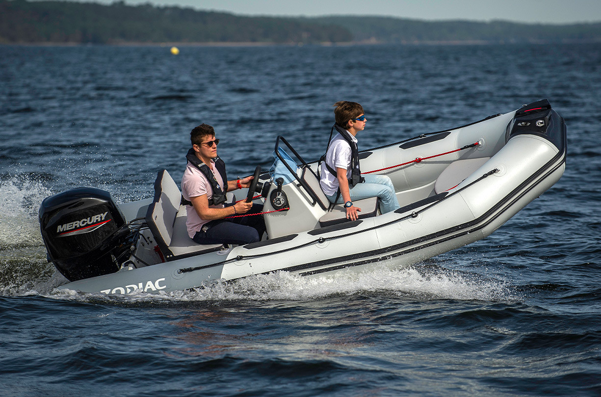 Zodiac Open 4.2 Console RIB with Yamaha 50hp Outboard