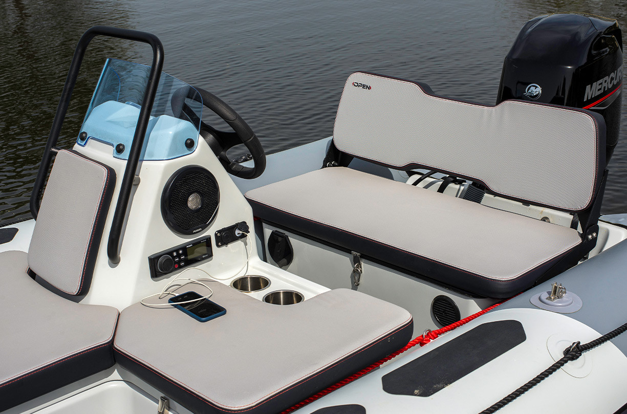 Zodiac Open 4.2 Console RIB with Yamaha 50hp Outboard