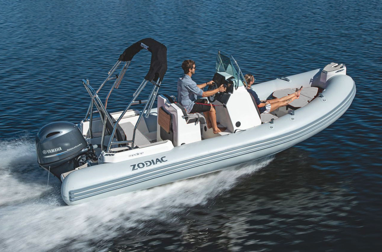 miya Zodiac Medline 5.8 Console RIB with Yamaha 115hp Outboard