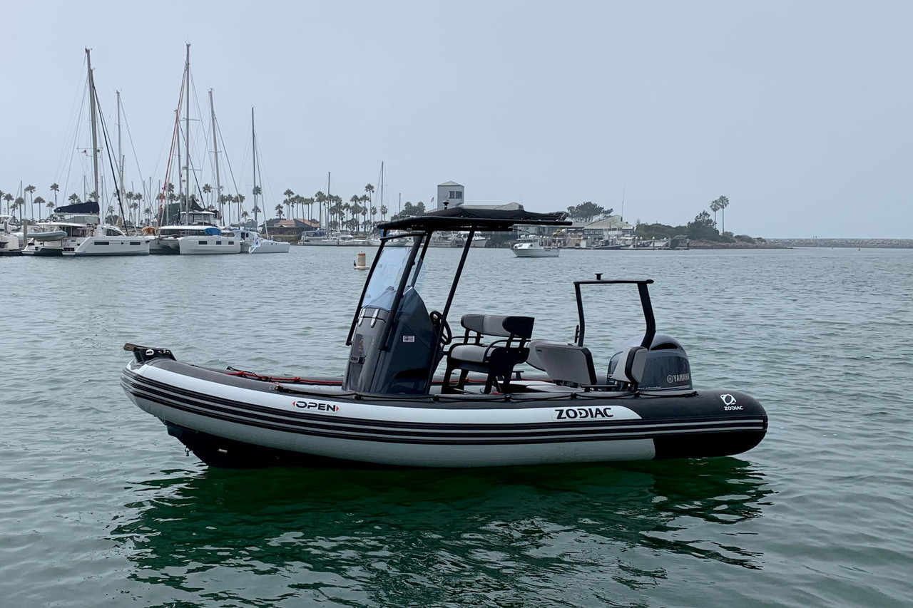 Zodiac Open 5.5 Console RIB with T-Top and Yamaha 115hp Outboard