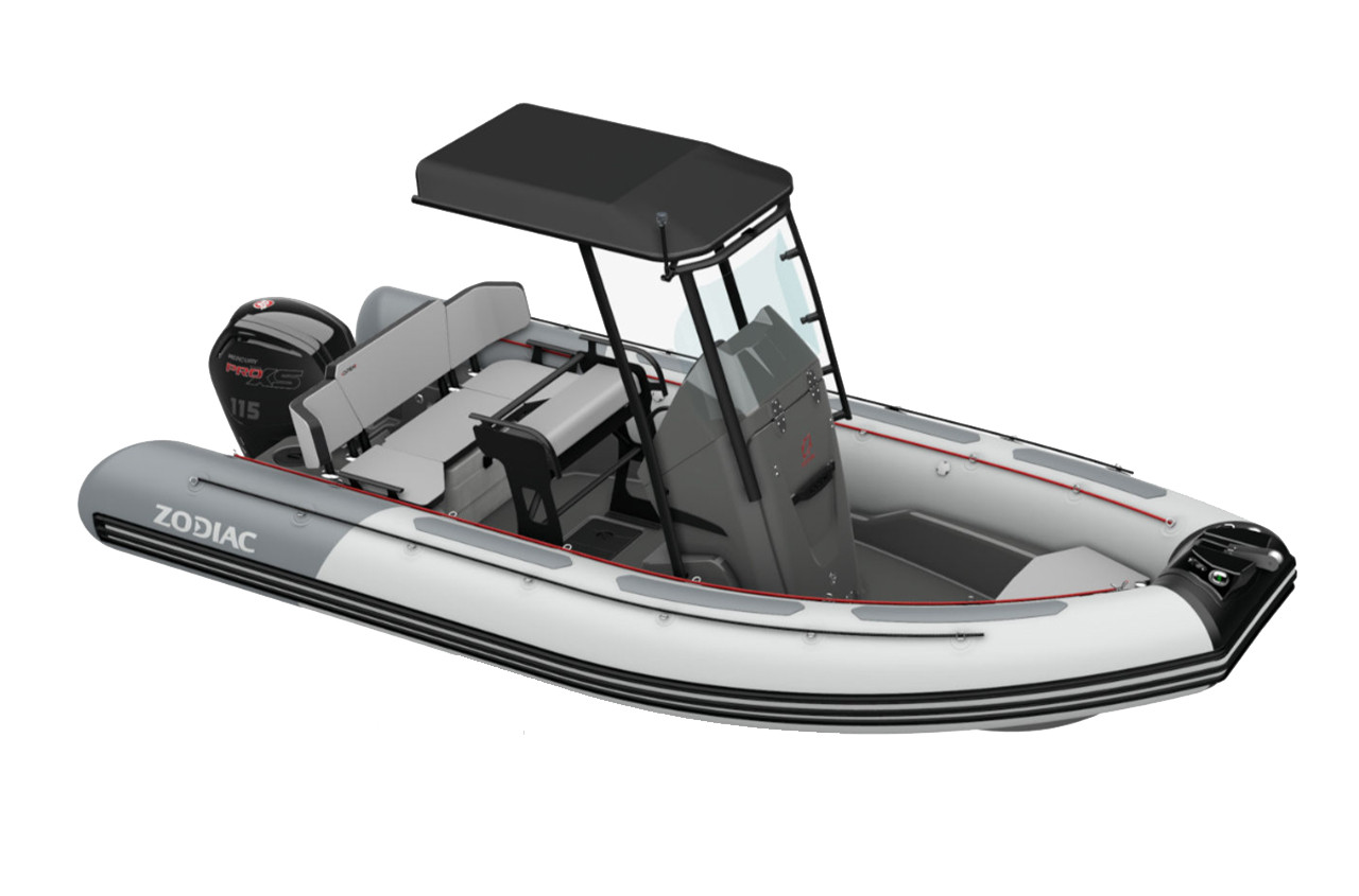Zodiac Open 5.5 Console RIB with T-Top and Yamaha 115hp Outboard