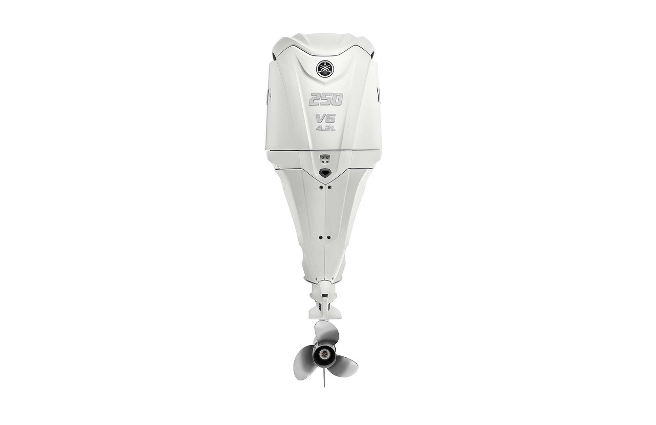 Yamaha 250hp White DEC Outboard F250XSB2