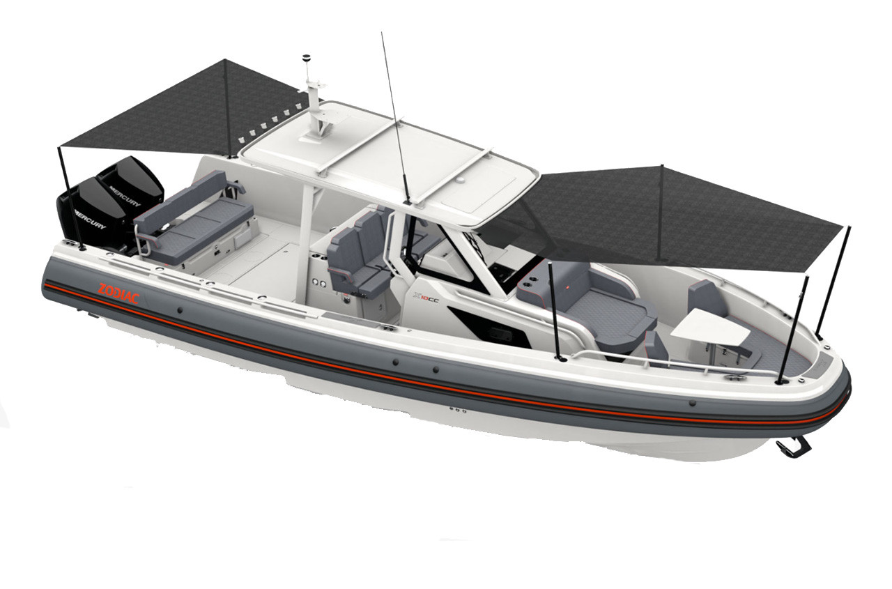 Zodiac X10CC Console RIB with Twin Yamaha 450hp Outboards and