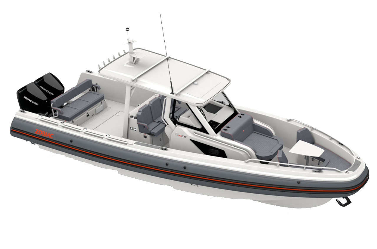 Zodiac X10CC Console RIB with Twin Yamaha 450hp Outboards and