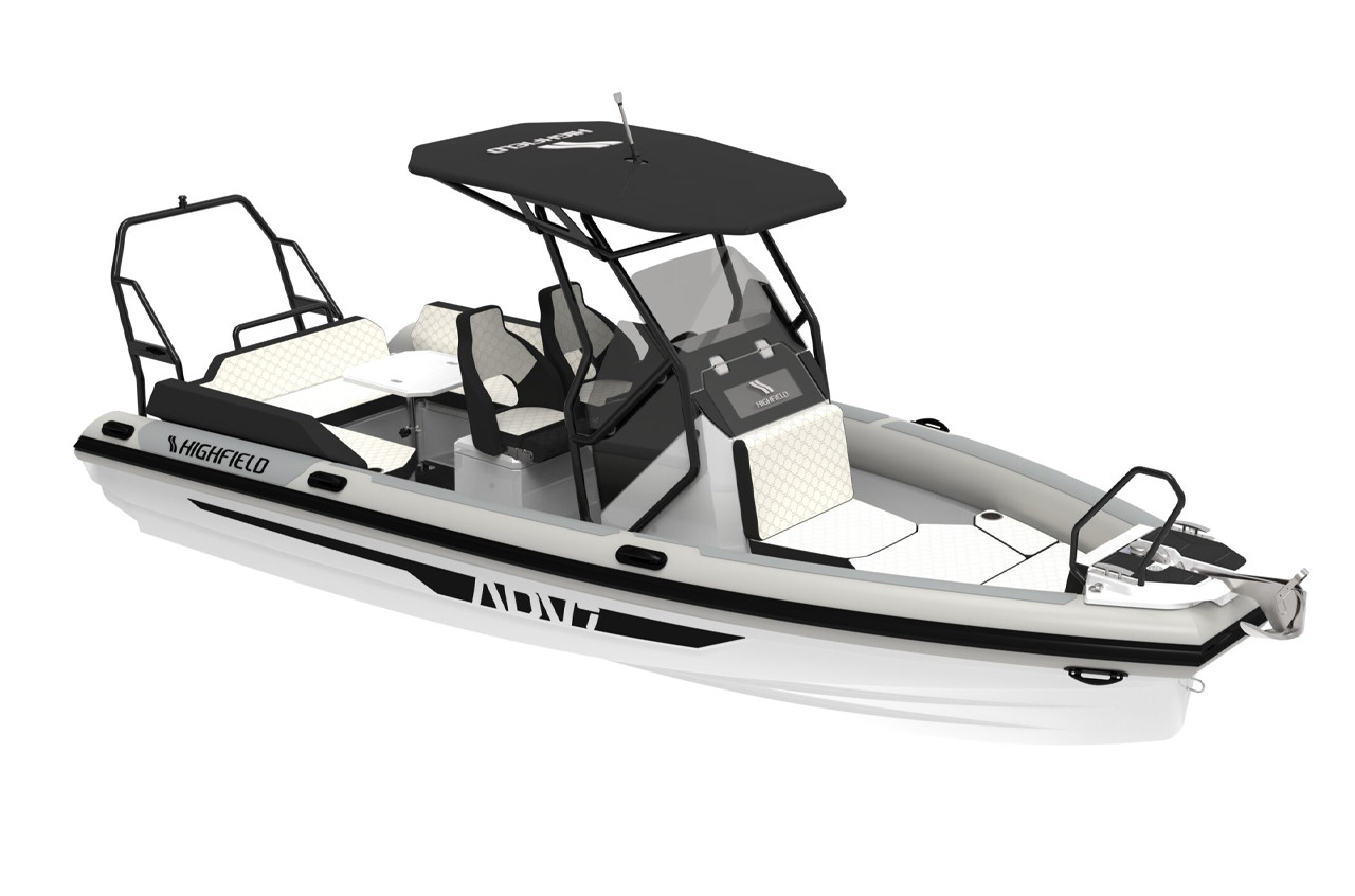 Highfield Adventure 7 Inflatable Console RIB with T-Top | 250 hp