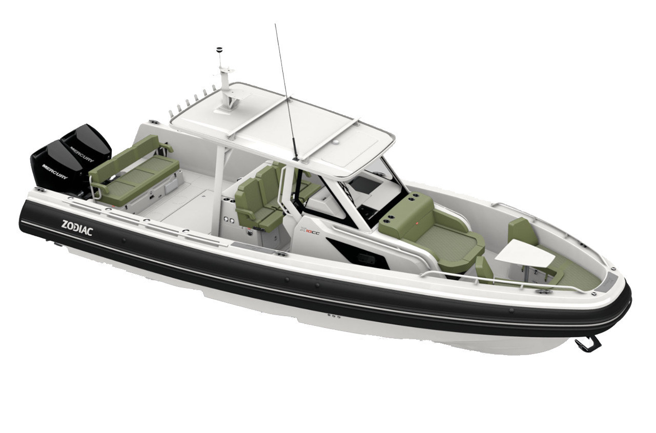 Zodiac X10CC Console RIB with Twin Yamaha 450hp Outboards