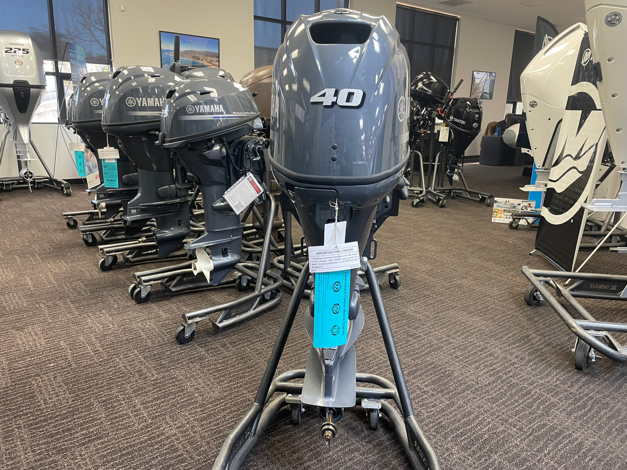 Yamaha F40LA Outboard | Remote Mechanical, 20