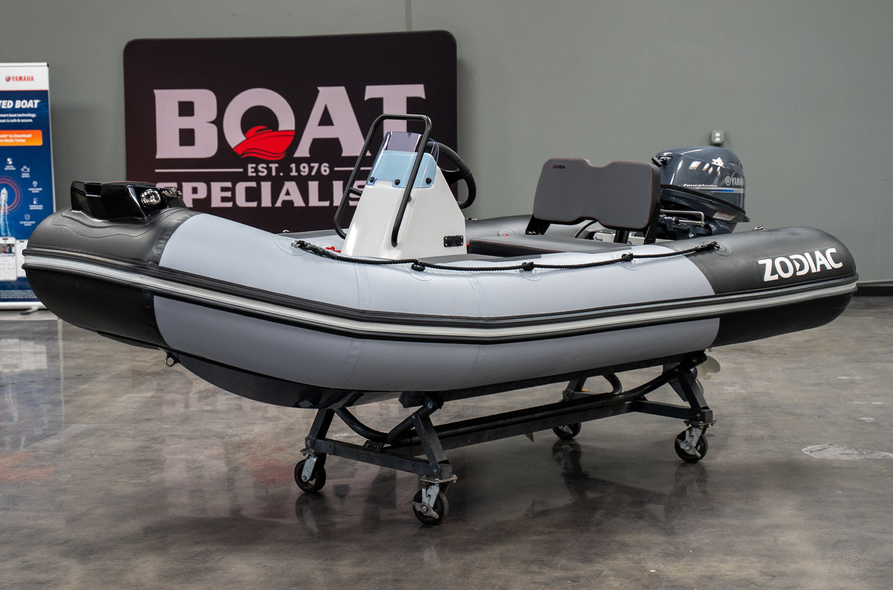 Zodiac Open 3.4 Console RIB | Yamaha 25hp Outboard | 2024