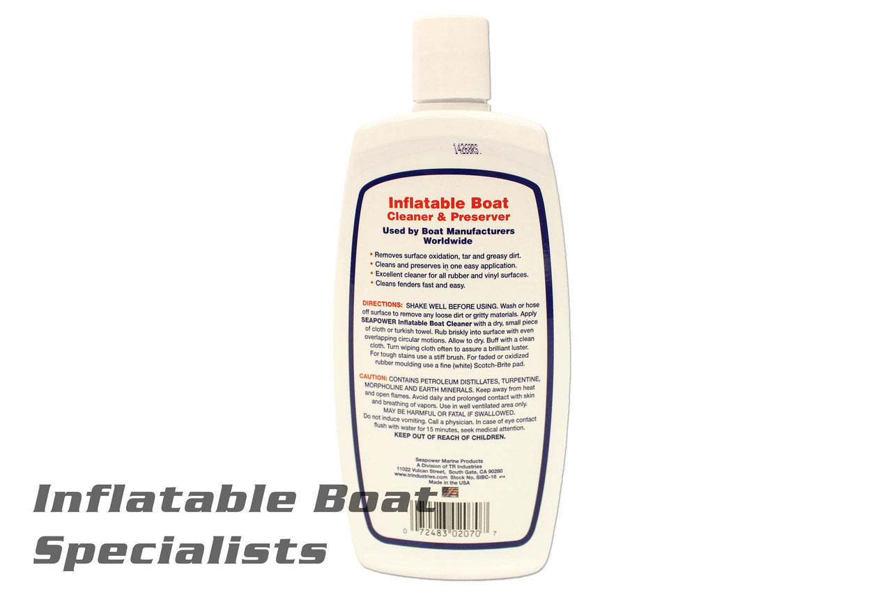 Seapower Inflatable Boat Cleaner & Preserver Boat Specialists