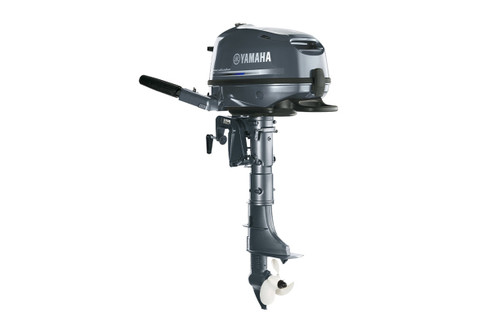 Yamaha 6hp outboard engine with tiller port