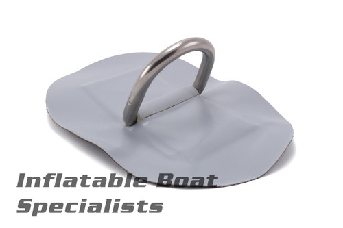 Achilles Inflatable Boat Parts | Internal Lifting 35mm D-Ring (Light Grey) - C415LG