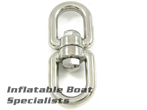 Wholesale Stainless Steel | 1/4" Eye to Eye Swivel Shackle