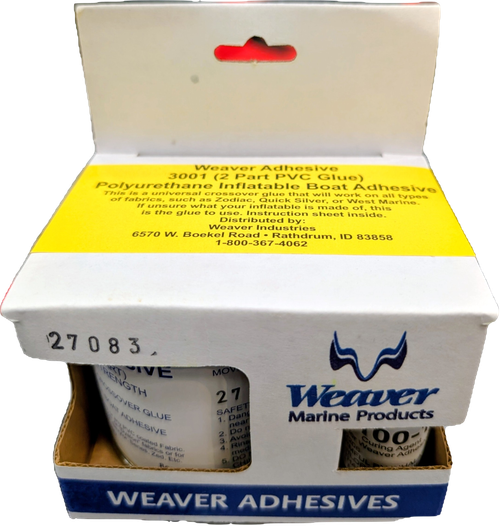 Weaver PVC Glue for Inflatable Boat Repair | 8 oz