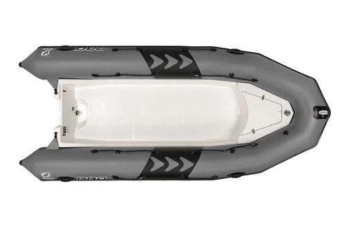 Top view of a Pro 500 2022 Bare Hull made of Hypalon.