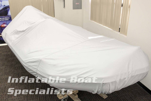 Inflatable Boat Cover | Center Console 17 Foot Grey