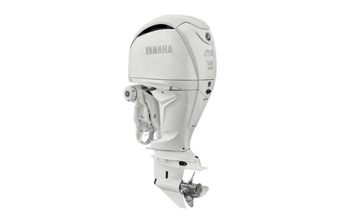 Yamaha 250hp White DEC Outboard LF250ESB2