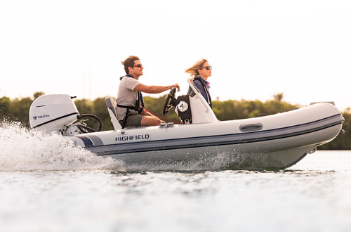 Highfield Classic 380 Grand Tour Console RIB for sale at Boat Specialists.