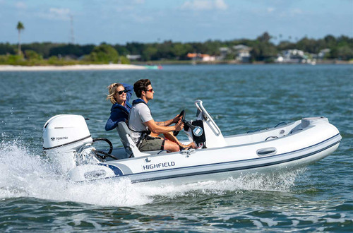 Highfield Classic 360 Grand Tour Console Rib with 30hp outboard for sale at Boat Specialists.