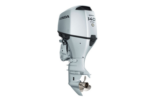 Honda 140hp BF140AXRA Remote Mechanical outboard with electric start.