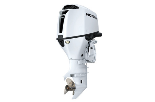 Honda BF140AK1LDA Outboard in Grand Prix White.