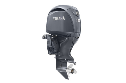 Yamaha 150hp Outboard | Remote Mechanical, 25" Shaft, Counter Rotation | LF150XD | Scratch & Dent | 0947
