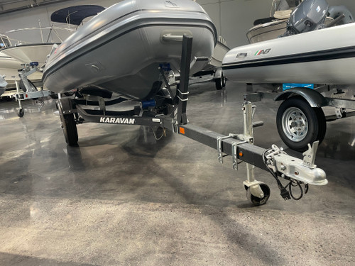 Karavan KBE1250-46 Trailer | Short | Powder Coat Black | Pre-Owned