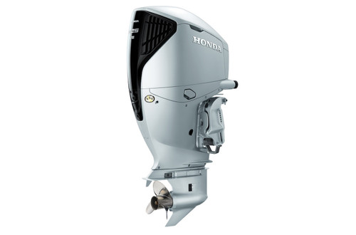 Honda BF225DK1XDA iST Outboard in Aquamarine Silver.