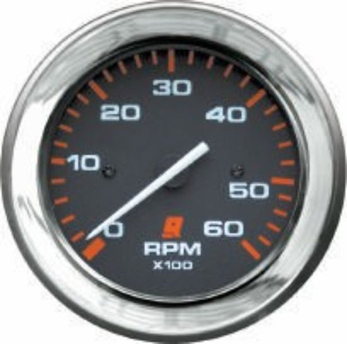 Mercury 79-895283Q63 Tach Kit Black Face, Red Graduations 6000 RPM