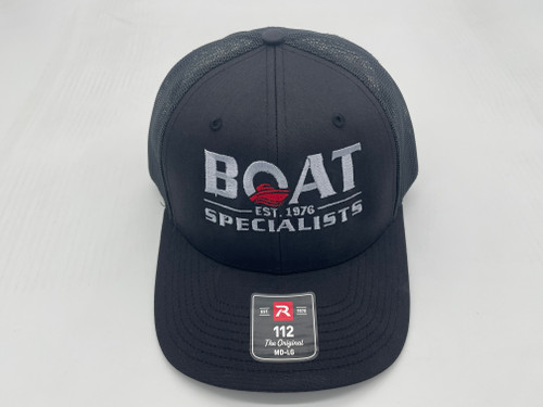 Black Boat Specialists Richardson 112 Cap Front