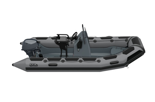 Zodiac Pro 42-B RIB Console with Jockey Seat | Yamaha Outboard, Hypalon Tubes | PRO420