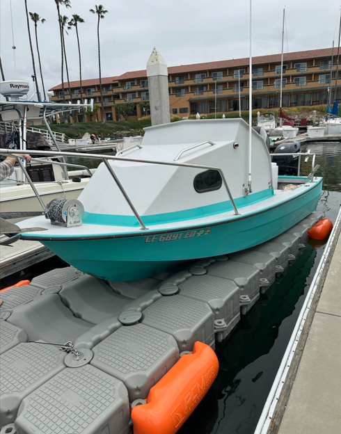 Floating Modular Dock for Boats 10 to 12 FT