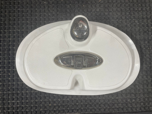 AB Inflatables Bow Step with Cleat, Nav Light, and White Apron