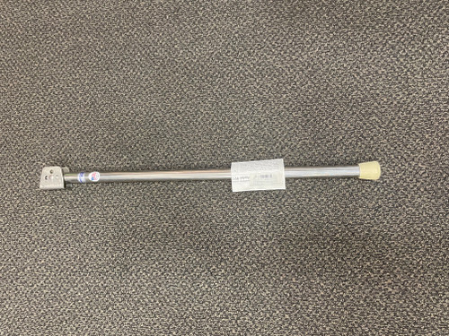 1" stainless seat support leg, 28" long
