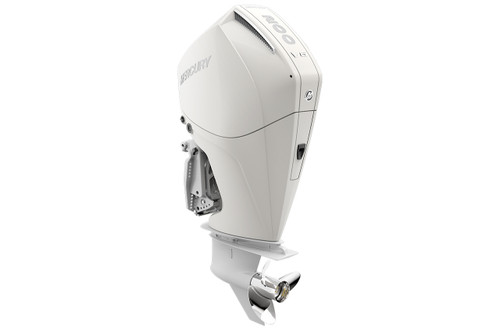 Mercury 200hp Outboard in Pearl Fusion White.