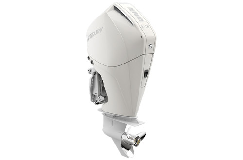 Mercury 225hp Outboard in Pearl Fusion White.