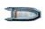 Achilles SU-16 sport utility inflatable boat with grey tubes and bench.