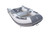 Bow view of a Zodiac Cadet 270 Aero Inflatable dinghy.
